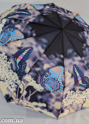 Жіноча парасолька напівавтомат на 10 спиць від фірми "Bellissimo"