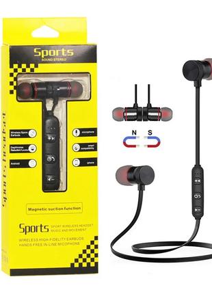Безпровідні блютуз навушники UKC Sports Stereo Sound Black