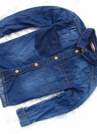 Качественная и стильная рубашка  джинсовая taoe a loel