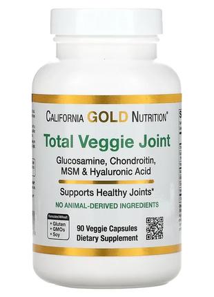 California Gold Nutrition, глюкозамин, хондроитин, МСМ и гиалу...