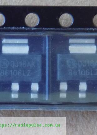 Полевой транзистор FDT86106LZ (100V,3.2A,108mR) , sot223