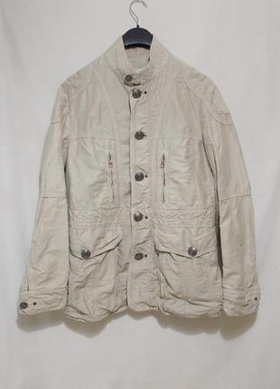 Куртка палевого кольору льон-бавовна 'cerruti 1881' 48-50р