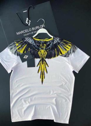 Стильная мужская футболка marcelo burlon