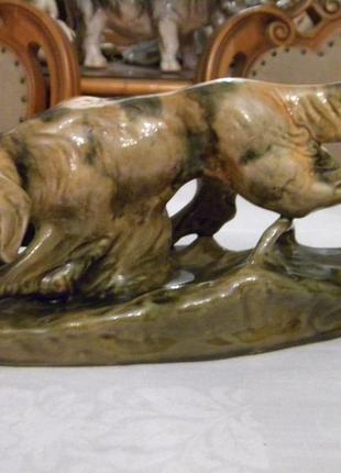 Статуетка срср собака з дичиною сетер полювання
