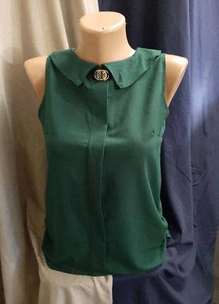Жіноча блуза темно зеленого кольору