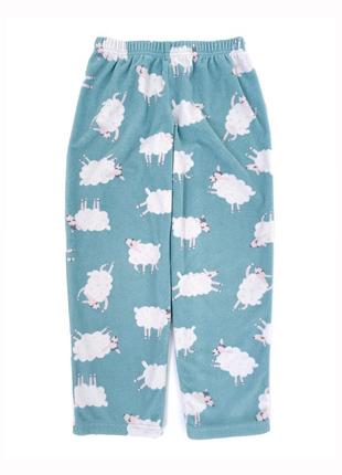 Флисовые пижамные штаны carter's для девочки 7 лет