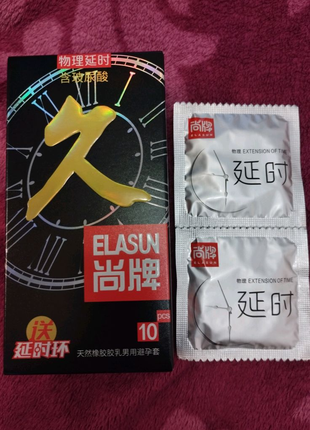 Премиальные презервативы Elasun с эффектом задержки. Акция!