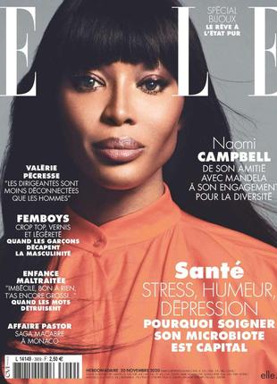 журнал Elle France (20 November 2020), журналы Наоми Кемпбелл