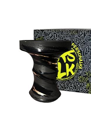 Чаша для кальяна прямоточная Personalka Bowl Gold Black