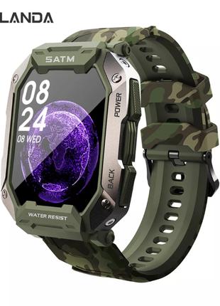 Мужские сенсорные умные смарт часы Smart Watch Full Touch 1.71...