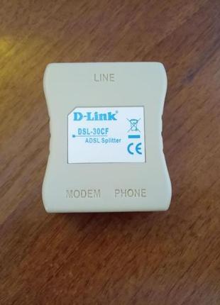 ADSL сплітер D-Link DSL 30CF