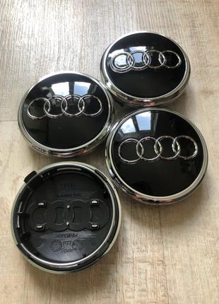 Колпачки заглушки на литые диски Ауди Audi 77мм, Q7, 4L0 601 170