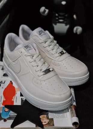 Кросівки nike air force white cream