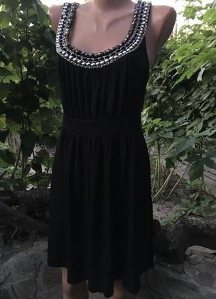Летняя распродажа! пляжное платье сарафан туника с ожерельем