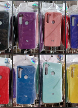 Чехол Silicone Case на Xiaomi Redmi Note 8