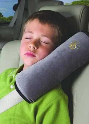 Подушка на ремень безопасности/Автомобильная подушка детская ч...