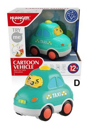 Дитяча іграшка « Таксі Kimi зі світловим і звуковим ефектом, б...