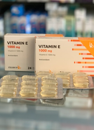 Vitamin E Витамин Е 1000 мг 24 капс Египет