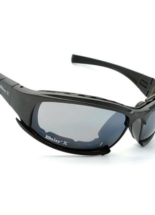 Тактичні окуляри DAISY X7 (США)(4 КОМПЛЕКТИ ЛІНЗ)