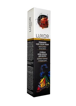 Крем-фарба для волосся Luxor Professional 5.00 Світлий коричне...