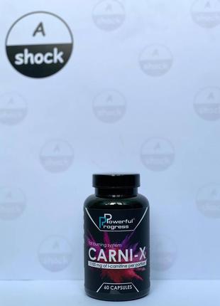 Л-карнитин powerful progress carni-x 1100 mg (60	капсул.)
