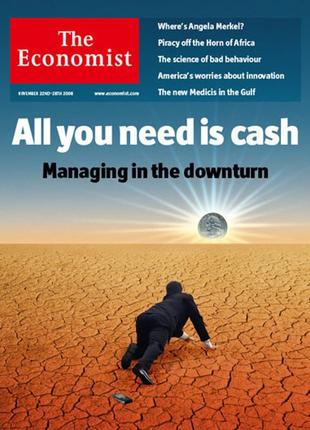 Журнал The Economist (Nov. 20th 2008), журналы бизнес и экономика