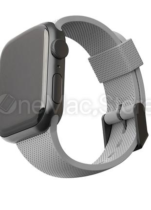 Ремінець UAG [U] DOT Silicone Strap для Apple Watch 38mm (сірий)