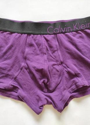 Calvin klein труси чоловічі фіолетові боксери трусики шорти чо...