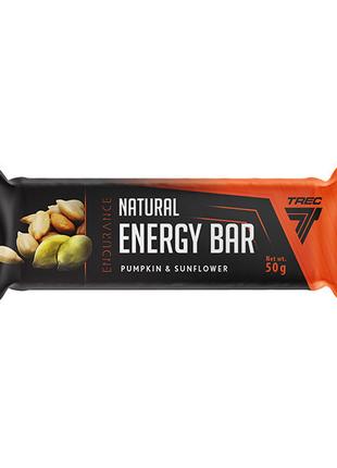 Батончик Trec Nutrition Natural Energy Bar, 50 грамм Тыква-под...