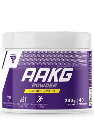 Аминокислота Trec Nutrition AAKG Powder, 240 грамм Апельсин
