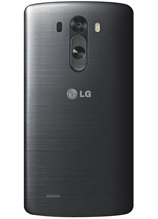LG G3 Задняя часть корпуса (крышка аккумулятора) Black