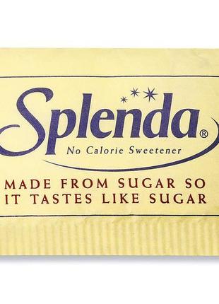 Сахарозаменитель splenda no calorie. спленда. поштучно. 100 штук.