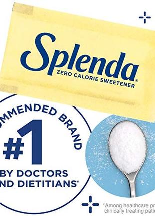 Сахарозаменитель splenda no calorie. спленда. поштучно. 200 штук.