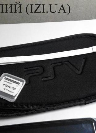 PS Vita slim fat набір (м'який чохол + sd2vita v5) psvita