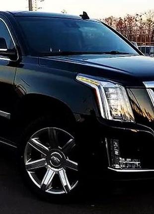 360 Cadillac Escalade черный new аренда прокат Киев на свадьбу