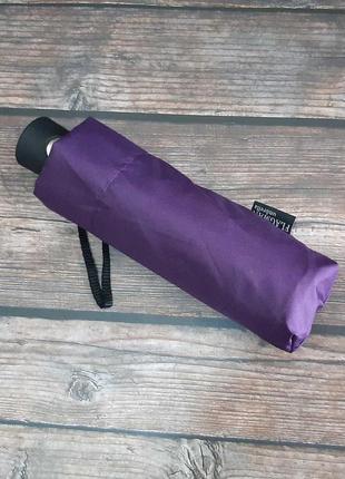 Фиолетовый мини зонт автомат от фирмы 'flagman"