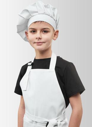 Ковпак кухаря дитячий білий