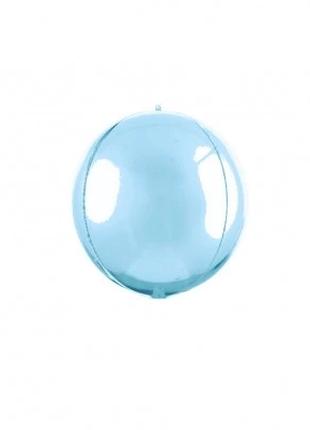 Фольгированный шар "Сфера мини" 10` , цвет - голубой