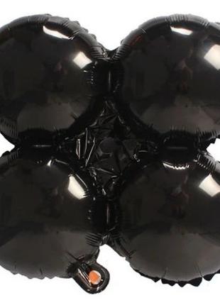 Фольгированный шар "Цветок для арки" Anagram, цвет - черный