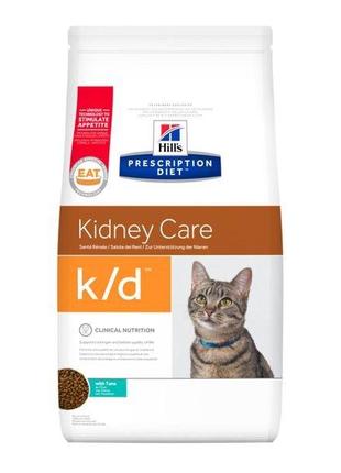 Сухий корм для котів Hills K/D Kidney Care з тунцем 400 г
