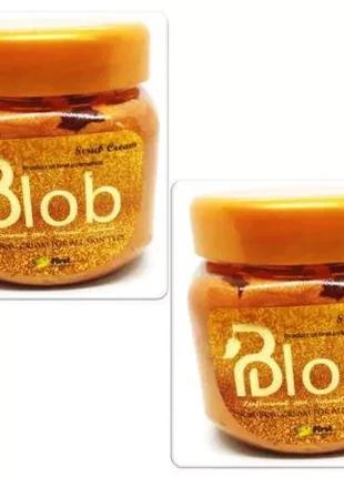 Скраб для пилинга отшелушивающий крем золото Blob Scrub Cream ...