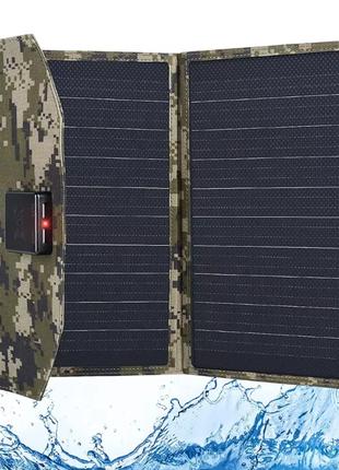 Портативное солнечное зарядное устройство Dasolar 20W / 2xUSB ...