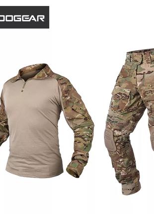 Комплект (рубашка и штаны с наколенниками) IDOGEAR G3, Размер:...