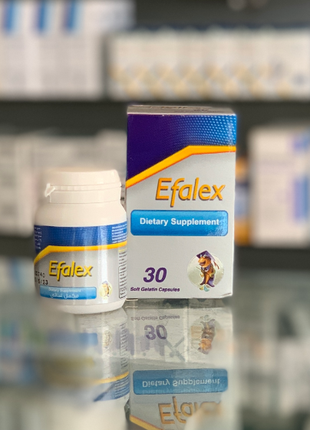 Efalex Эфалекс для иммунитета мозга глаз дерматит 30 капс Египет