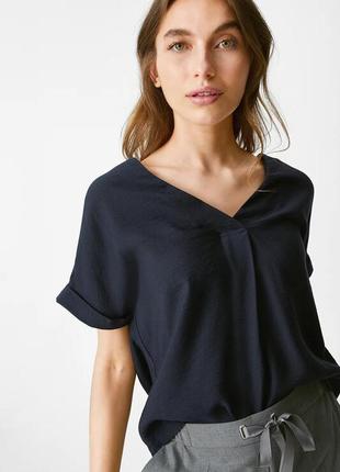 Элегантная, стильная блуза , c&a , р. 36 евро , наш 40-46