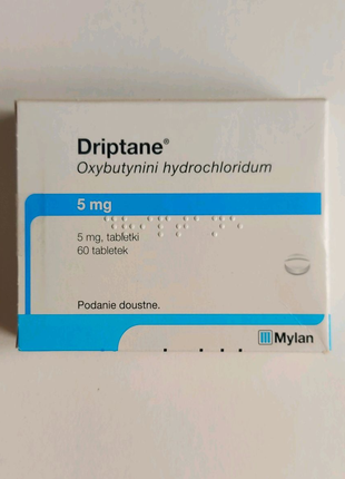 Driptane 5 mg 60 шт Дріптан Дриптан
