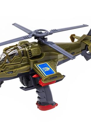 Детская игрушка «Военный вертолет Orion запускатель, хаки». Пр...