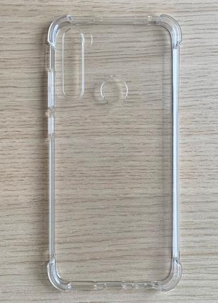 Чехол (бампер) для Xiaomi Redmi Note 8T прозрачный силиконовый