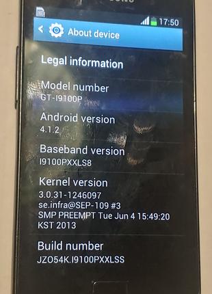 Samsung GT-I9100P Galaxy SII розбирання