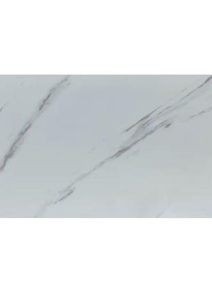 Самоклеящаяся виниловая плитка белый мрамор 600*300*1,5мм, цен...